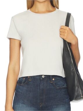 Agolde adine shirt in bone